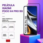 Película vidro POCO X4 Pro 5G temperado premium