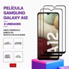Pack 2 Películas Vidro Samsung Galaxy A12 – Vidro Temperado – Proteção 9H