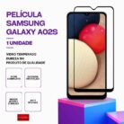 Película Vidro Samsung Galaxy A02S – Vidro Temperado – Proteção 9H