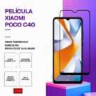 Película vidro POCO C40 temperado premium