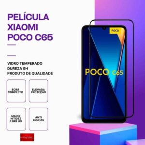 Película Vidro POCO C65 – Vidro Temperado