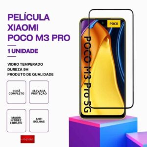 Película Vidro POCO M3 Pro – Vidro Temperado