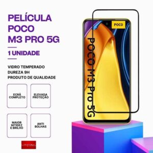 Película Vidro POCO M3 Pro 5G – Vidro Temperado