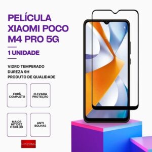 Película vidro POCO M4 Pro 5G temperado premium