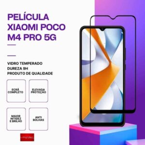 Película vidro POCO M4 Pro 5G temperado premium