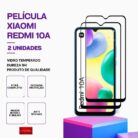 Pack 2 Películas vidro Redmi 10A temperado premium