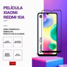 Película vidro Redmi 10A temperado premium