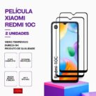 Pack 2 Películas vidro Redmi 10C temperado premium