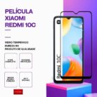 Película vidro Redmi 10C temperado premium