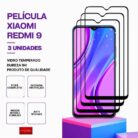 Pack 3 Películas Vidro Xiaomi Redmi 9 – Vidro Temperado