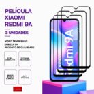 Pack 3 Películas vidro Xiaomi Redmi 9A temperado premium