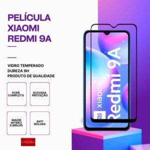 Película Vidro Xiaomi Redmi 9A – Vidro Temperado