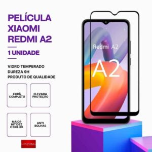 Película Vidro Xiaomi Redmi A2 – Proteção 9H