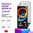 Pack 3 Películas Vidro Xiaomi Redmi A3 – Vidro Temperado