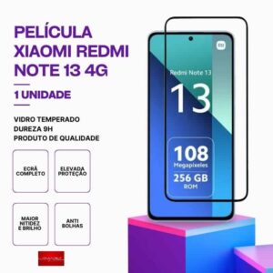 Película Vidro Xiaomi Redmi note 13 4G