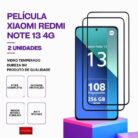 Pack 2 Películas Vidro Xiaomi Redmi note 13 4G