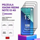 Pack 3 Películas Vidro Xiaomi Redmi note 13 4G