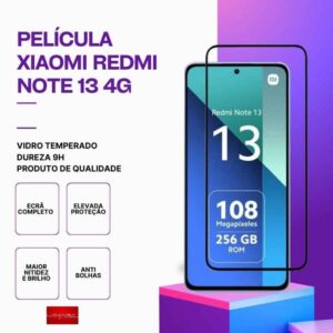 Película Vidro Xiaomi Redmi note 13 4G