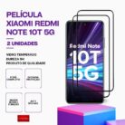 Pack 2 Películas vidro Redmi Note 10T 5G temperado premium