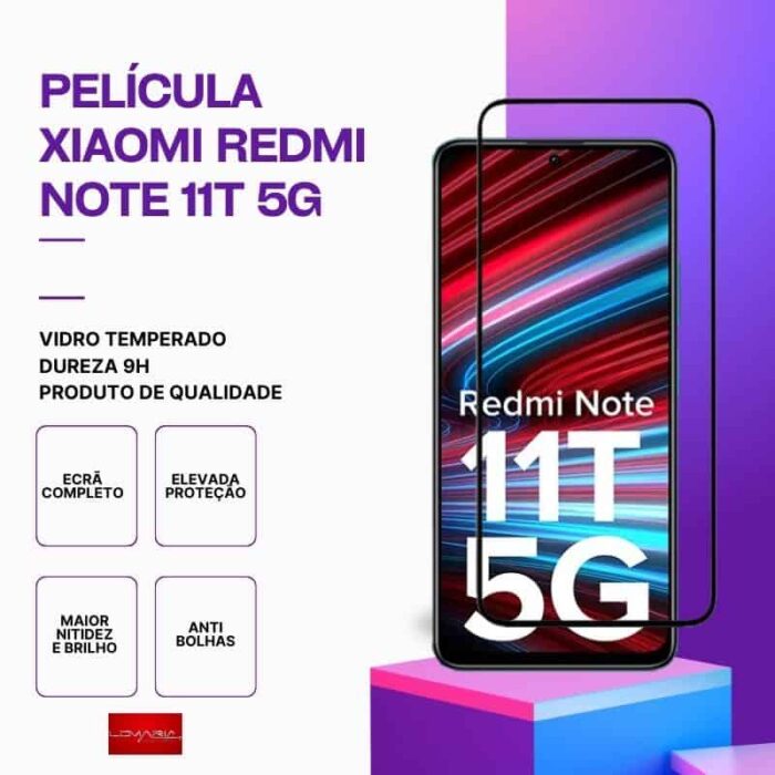 Película-Redmi-note-11T-5G-des Película vidro Redmi Note 11T 5G temperado premium