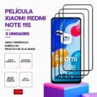 Pack 3 Películas vidro Redmi Note 11s temperado premium
