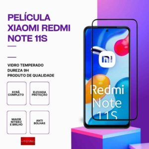 Película vidro Redmi Note 11s temperado premium