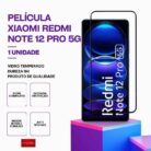 Película vidro Redmi Note 12 Pro 5G temperado premium