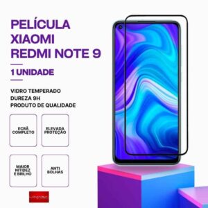 Película Xiaomi Redmi Note 9 - Vidro temperado