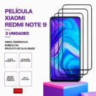 Pack 3 Películas Xiaomi Redmi Note 9