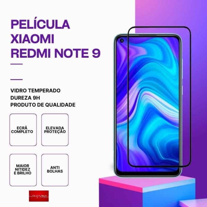 Película Xiaomi Redmi Note 9