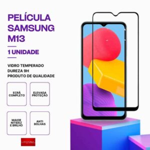 Película Vidro Samsung M13 Temperado