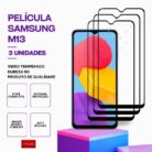 Pack 3 Película Samsung M13 Vidro Temperado