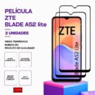 Pack 2 Películas Vidro ZTE A52 lite – Vidro Temperado – Proteção 9H