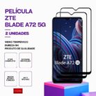 Pack 2 Películas Vidro ZTE A72 5G – Vidro Temperado – Proteção 9H