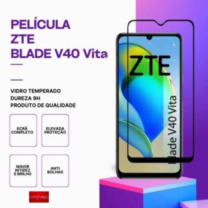 Película Vidro ZTE V40 Vita – Vidro Temperado
