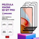 Pack3 Películas vidro Mi 12T Pro temperado premium