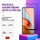 Película vidro Redmi Note 9 Pro 5G temperada premium