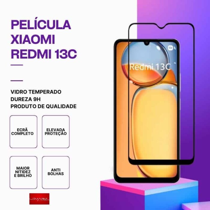 Película-xiaomi-redmi-13c-des Película Vidro Xiaomi Redmi 13C – Vidro Temperado
