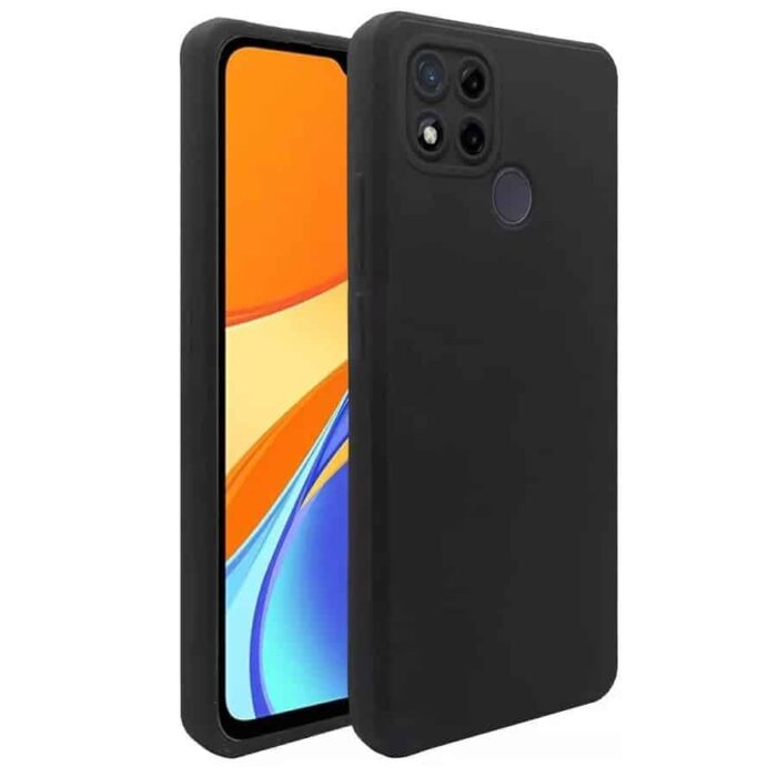 Capa Redmi 10A Preta em silicone