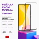 Pack 3 Películas vidro mi 12 lite