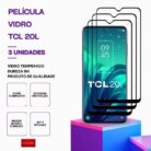 Pack 3 Películas TCL 20L Vidro temperado - Proteção 9H