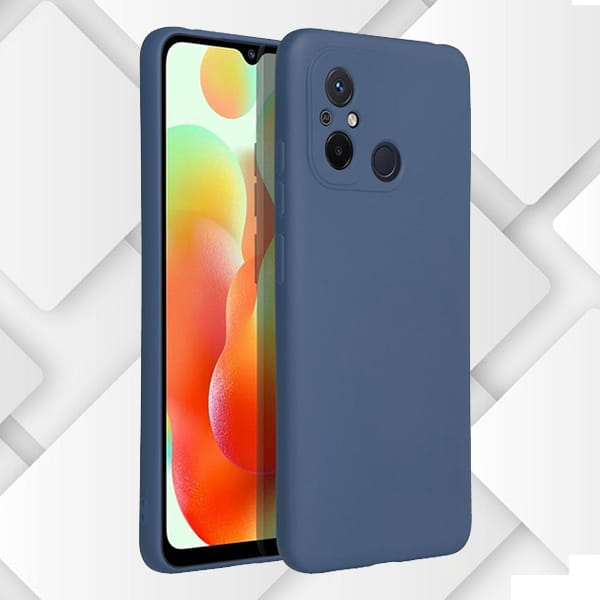 redmi-12c-azul Capa Redmi 12C Azul em silicone
