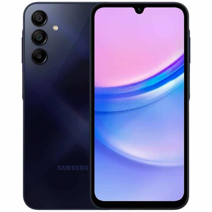 Samsung Galaxy A15 Preto 4 GB / 128GB frente e tras
