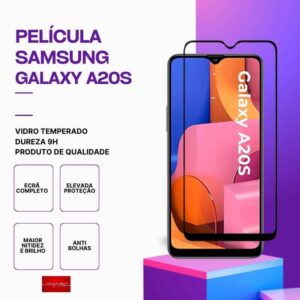 Película Vidro Samsung Galaxy A20S – Vidro Temperado