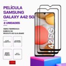 Pack 2 Películas Vidro Samsung Galaxy A42 5G – Vidro Temperado – Proteção 9H