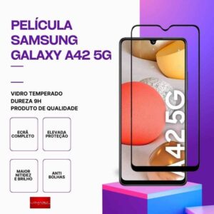 Película Vidro Samsung Galaxy A42 5G – Vidro Temperado