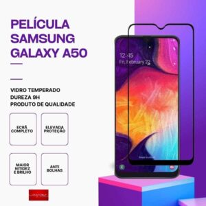 Película Vidro Samsung Galaxy A50 – Vidro Temperado