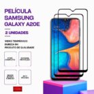 Pack 2 Películas Vidro Samsung Galaxy A20E – Vidro Temperado – Proteção 9H