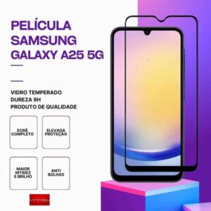 Película Vidro Samsung Galaxy A25 5G – Proteção 9H