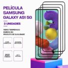 Pack 3 Películas Vidro Samsung Galaxy A51 5G